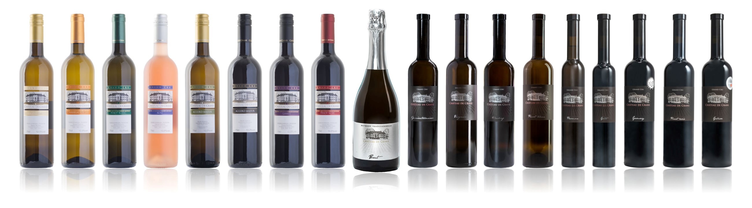 vins chateau de crans gamme complete